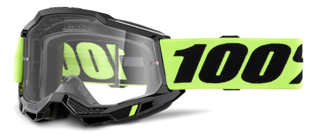Очки 100% Accuri 2 OTG Neon Yellow / Clear