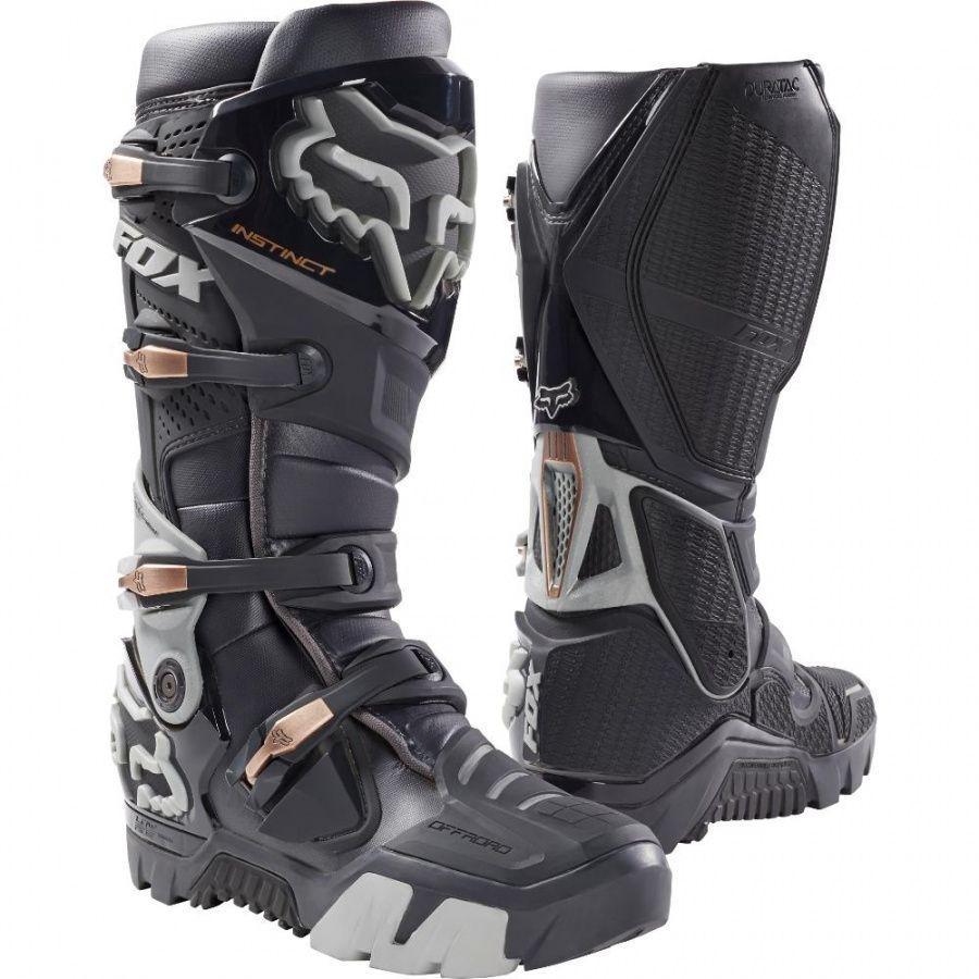 Мотоботы Fox Instinct Off Road Boot Charcoal