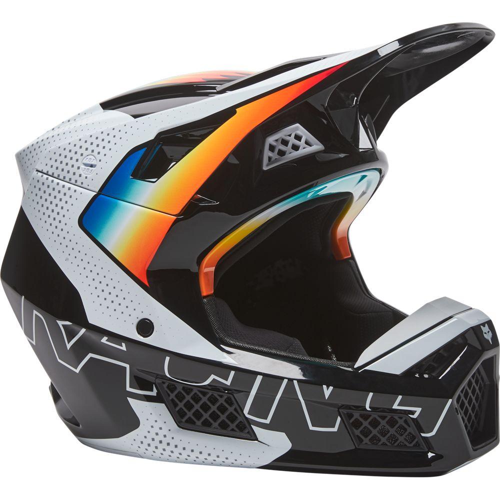Шлем Fox V3 RS Relm Helmet Black/White